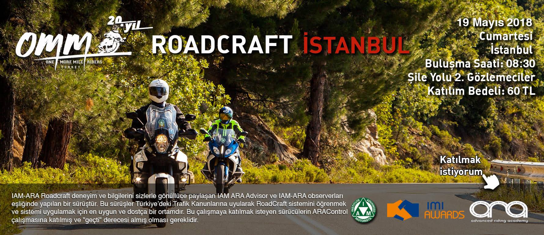 OMM Roadcraft İstanbul 19 Mayıs 2018