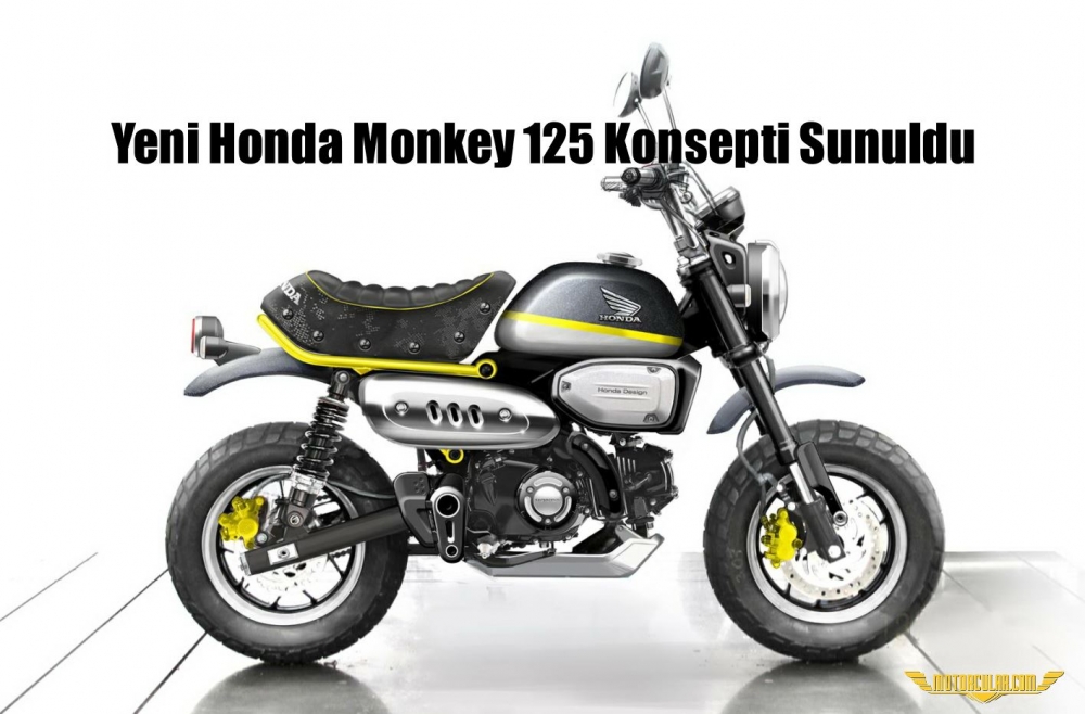 Yeni Honda Monkey 125 Konsepti Sunuldu