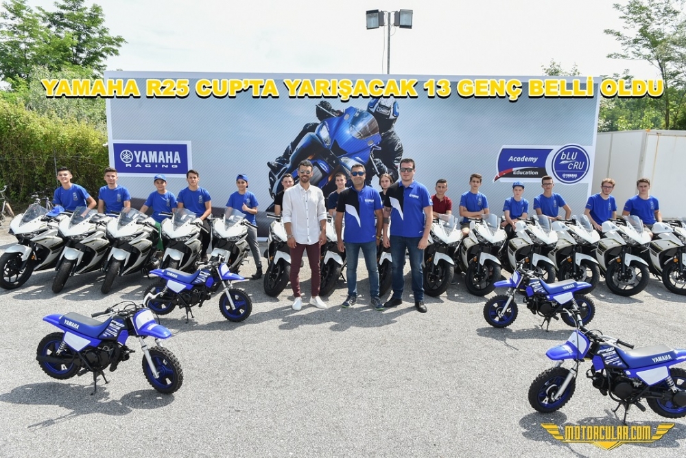 YAMAHA R25 CUP'TA YARIŞACAK 13 GENÇ BELLİ OLDU 