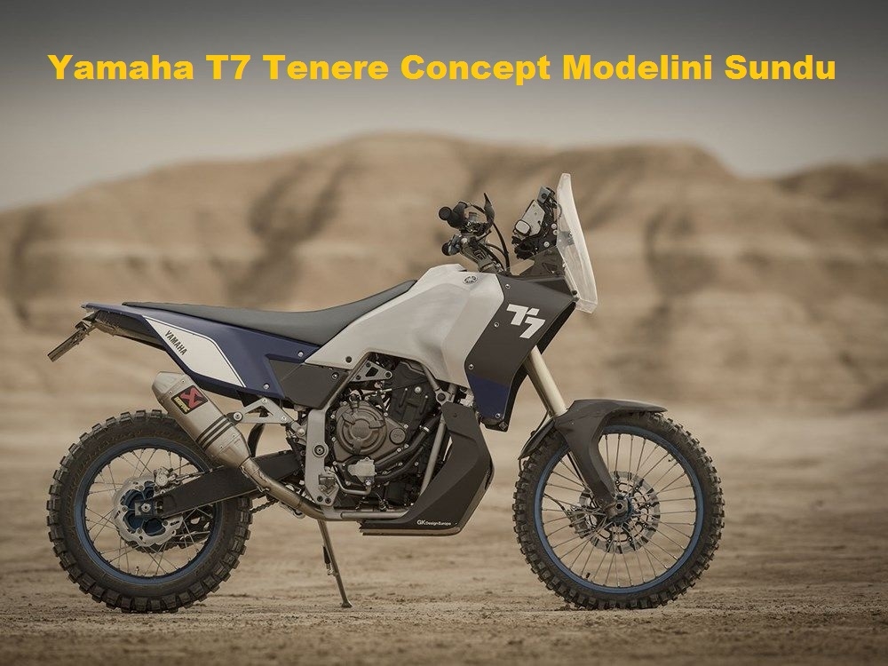 Yamaha T7 Tenere Concept Modelini Sundu