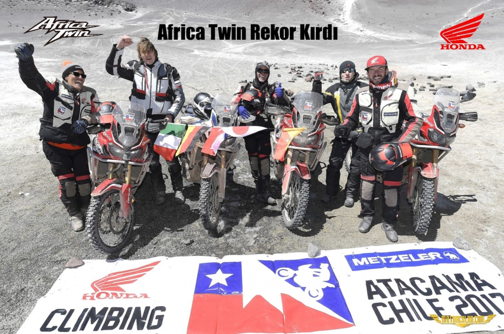 Africa Twin Rekor Kırdı