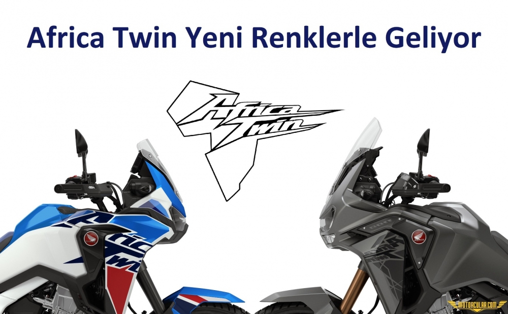 Honda Africa Twin Yeni 2023 Renkleri