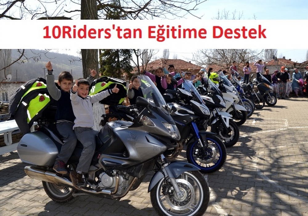 10Riders'tan Eğitime Destek