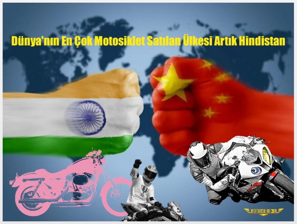 Dünya'nın En Çok Motosiklet Satılan Ülkesi Artık Hindistan
