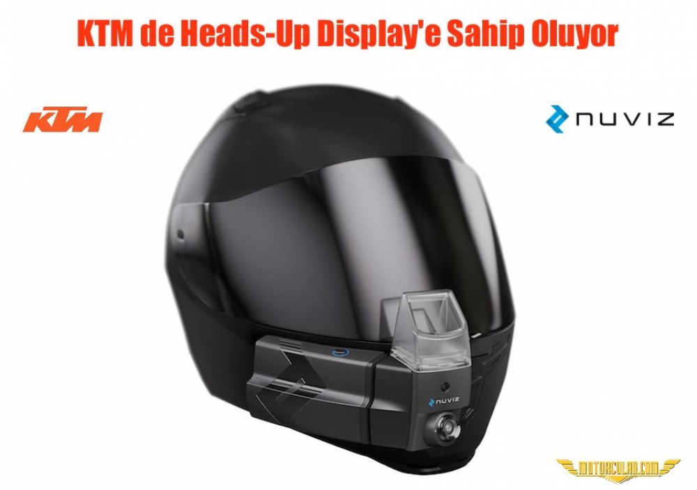 KTM de Heads-Up Display'e Sahip Oluyor