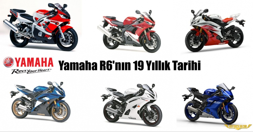 Yamaha R6'nın 19 Yıllık Tarihi
