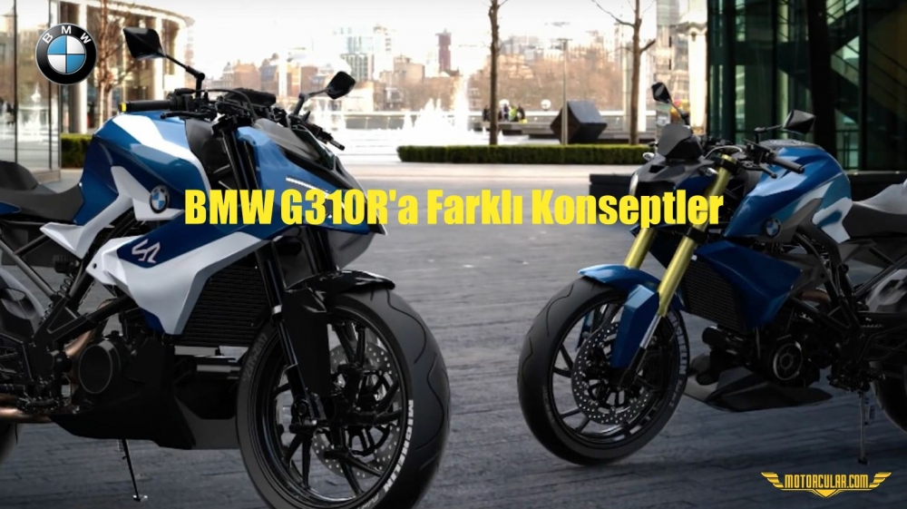 BMW G310R'a Farklı Konseptler