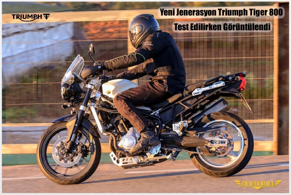 Yeni Jenerasyon Triumph Tiger 800 Test Edilirken Görüntülendi