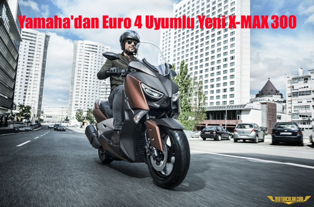Yamaha'dan Euro 4 Uyumlu Yeni X-MAX 300