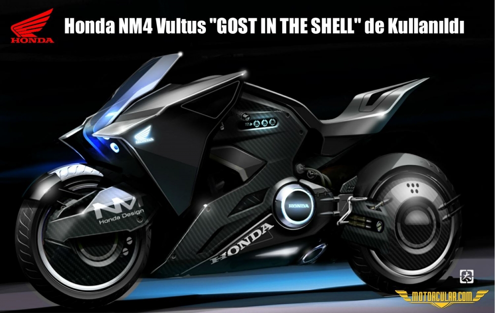 Honda NM4 Vultus 'GOST IN THE SHELL' 'de Kullanıldı