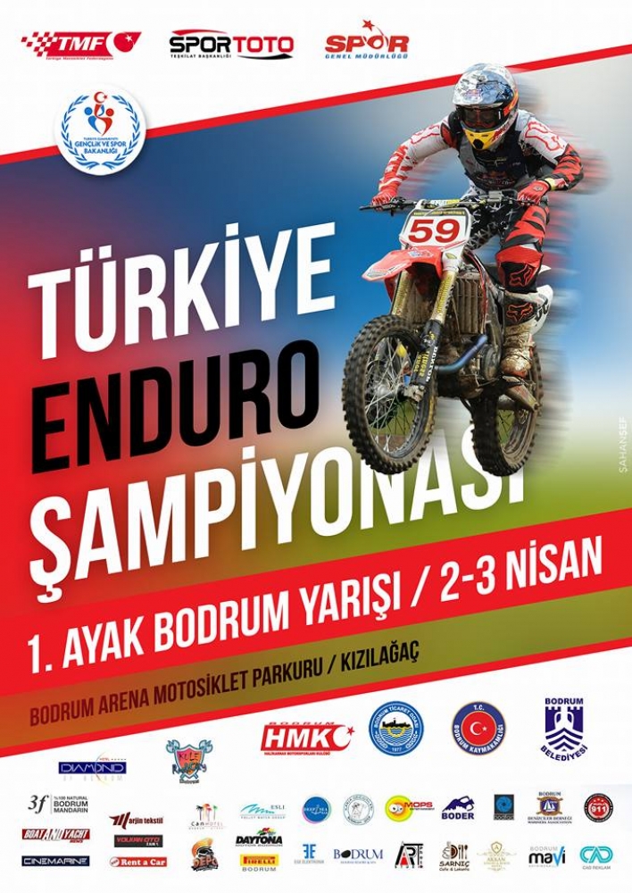 Türkiye Enduro Şampiyonası  1. Ayak Bodrum Yarışı 02-03 Nisan 2016