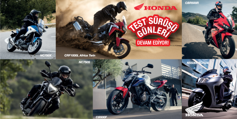 Honda Motosiklet Türkiye Test Sürüşü Günleri