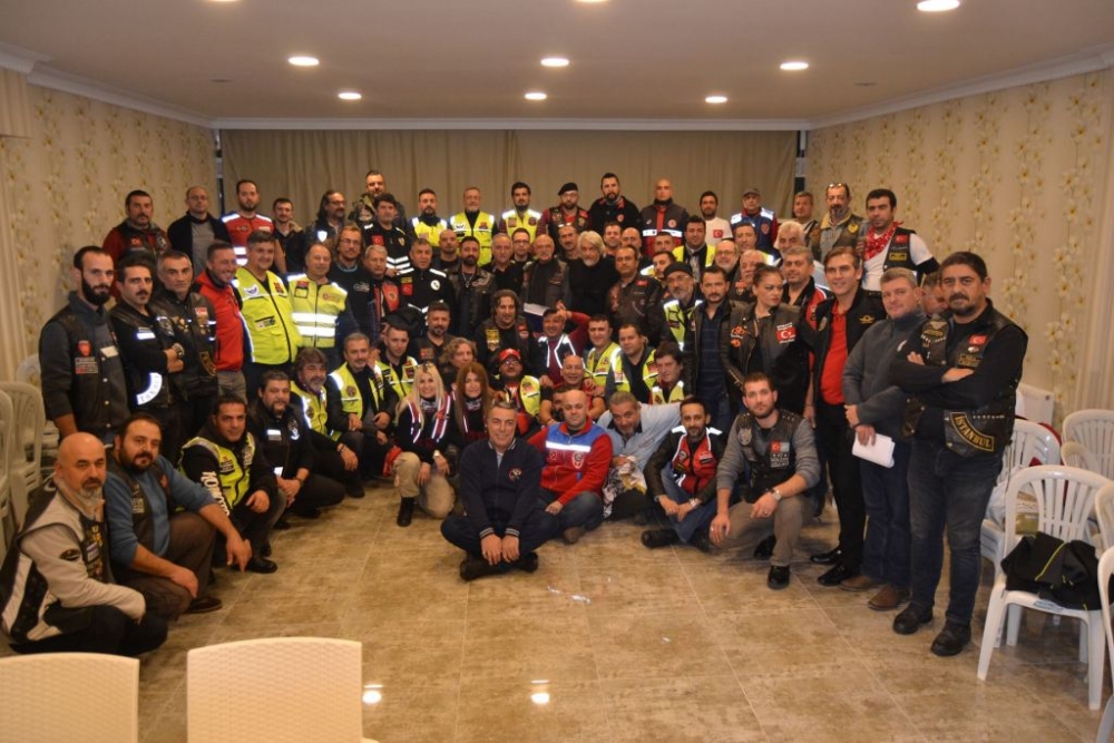 Türkiye'deki Motosiklet Kulüpleri ile Bir Aya Geldi