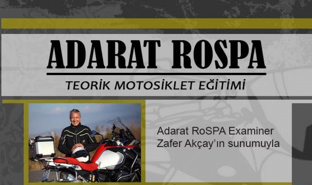 Adarat Rospa Teorik Motosiklet Eğitimi, 21 Aralık 2016