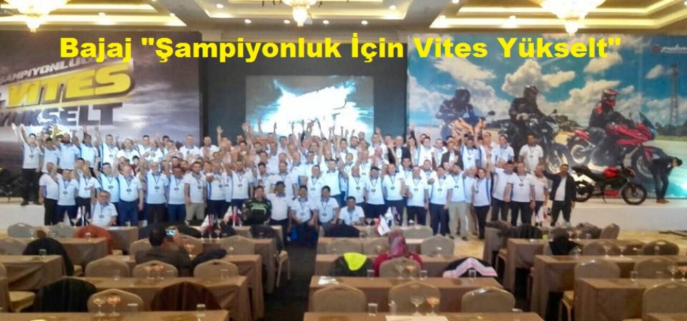 Bajaj 'Şampiyonluk İçin Vites Yükselt' 