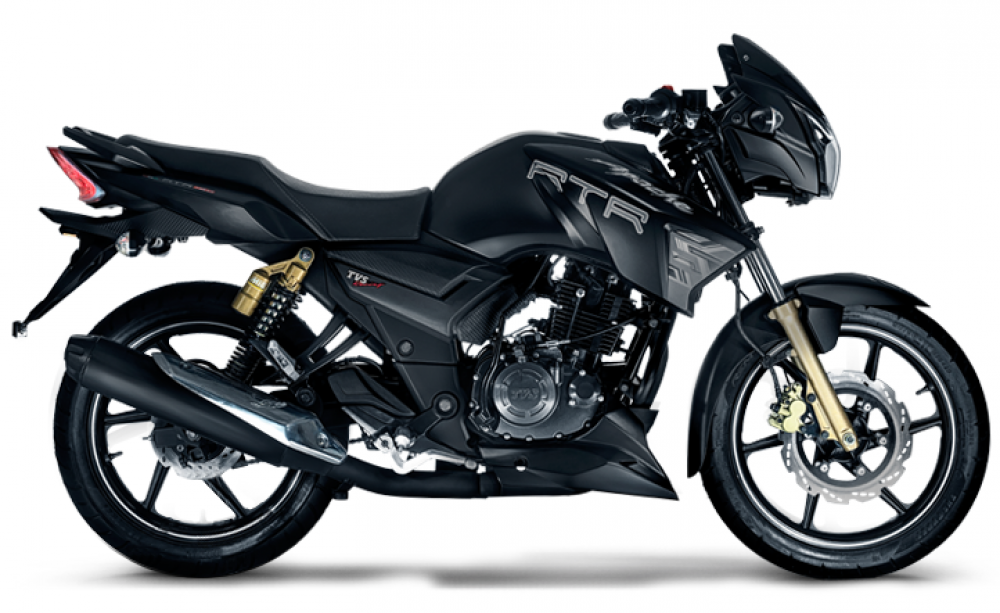 tvs apache rtr 180 dual disc on road price