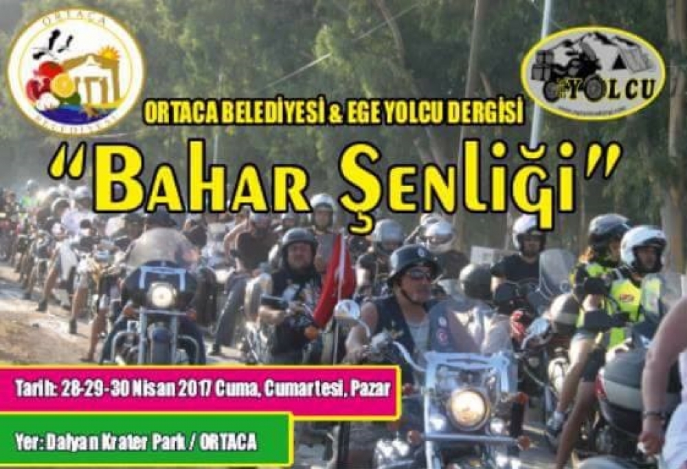 7.Ege Yolcu Bahar Şenliği  28-29-30 Nisan 2017 Dalyan, Sarıgerme