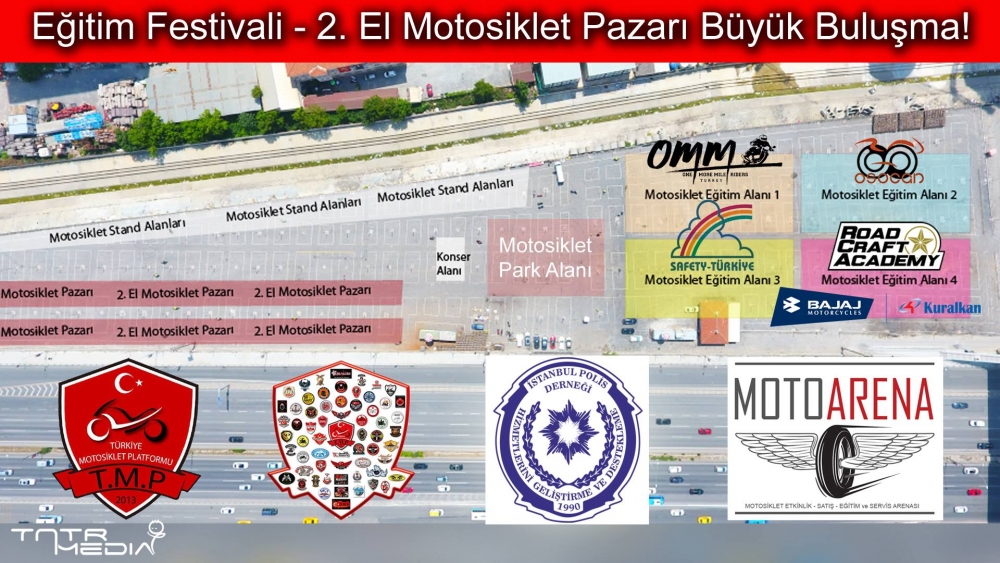 Motosiklet Eğitim Festivali ve 2. El Motosiklet Pazarı