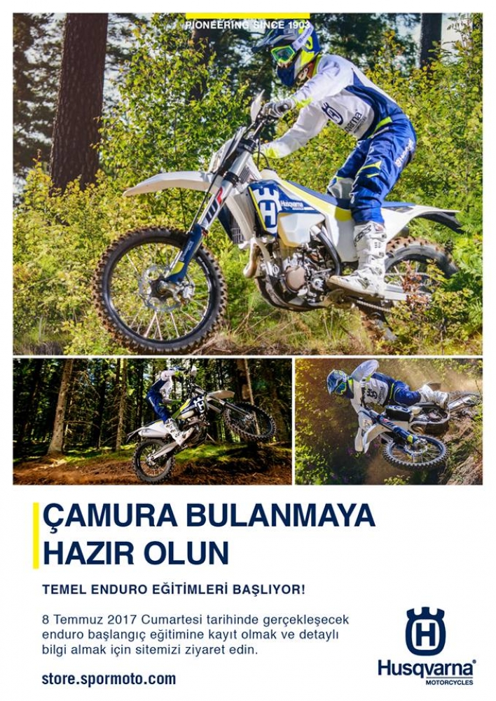 Husqvarna Temel Başlangıç Enduro Eğitimleri Başlıyor