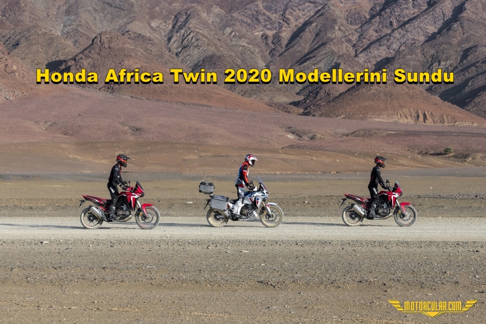 Honda Africa Twin 2020 Modellerini Sundu 