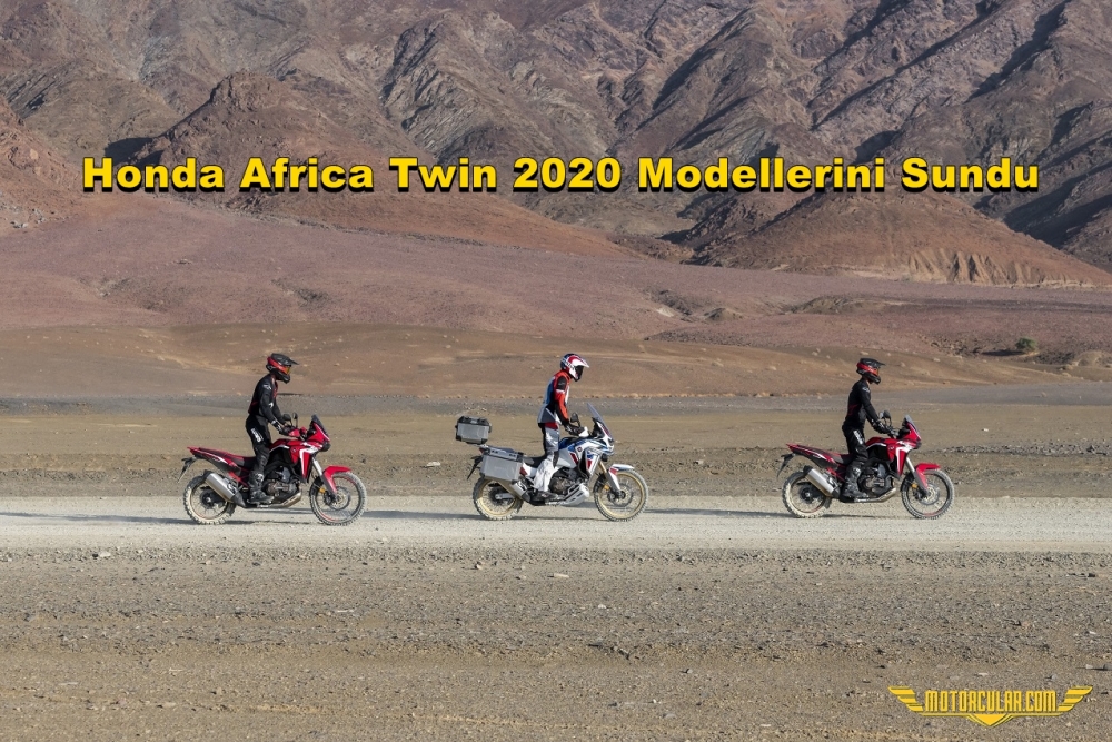Honda Africa Twin 2020 Modellerini Sundu 
