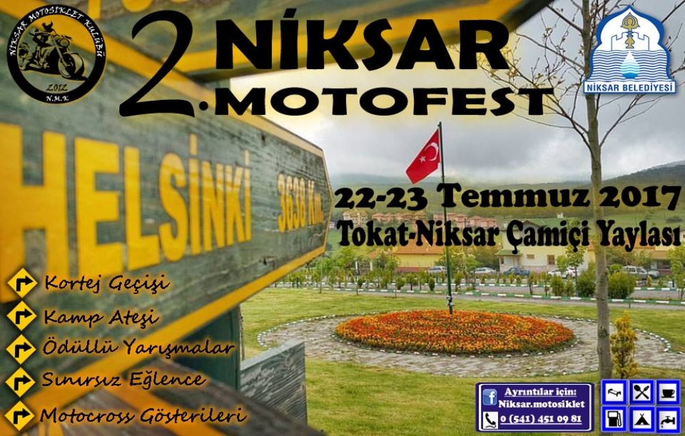 2. Niksar Motosiklet Festivali