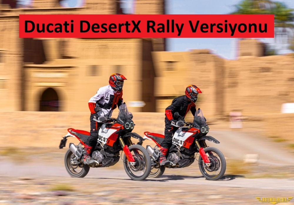 Ducati DesertX Rally Versiyonu Sunuldu