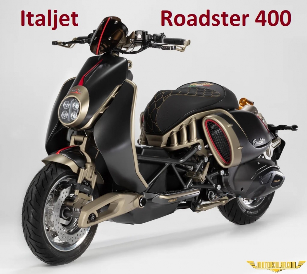 Italjet Roadster 400 Sunuldu