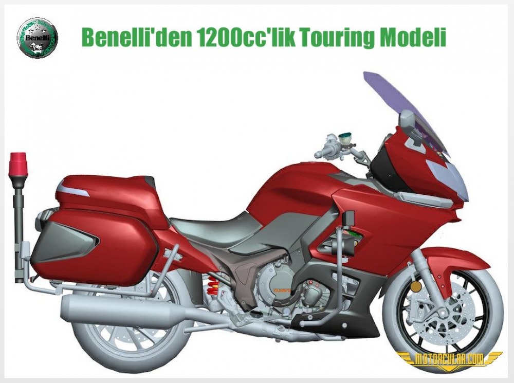 Benelli'nin 1200cc'lik Touring Modeli Ortaya Çıktı