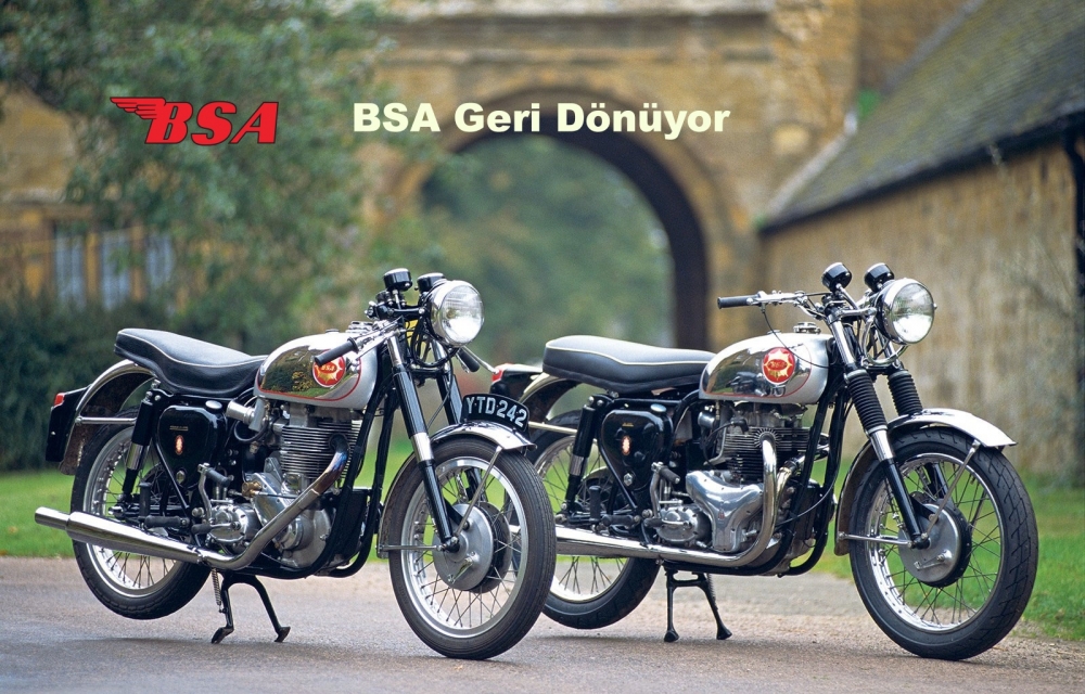 BSA Geri Dönüyor
