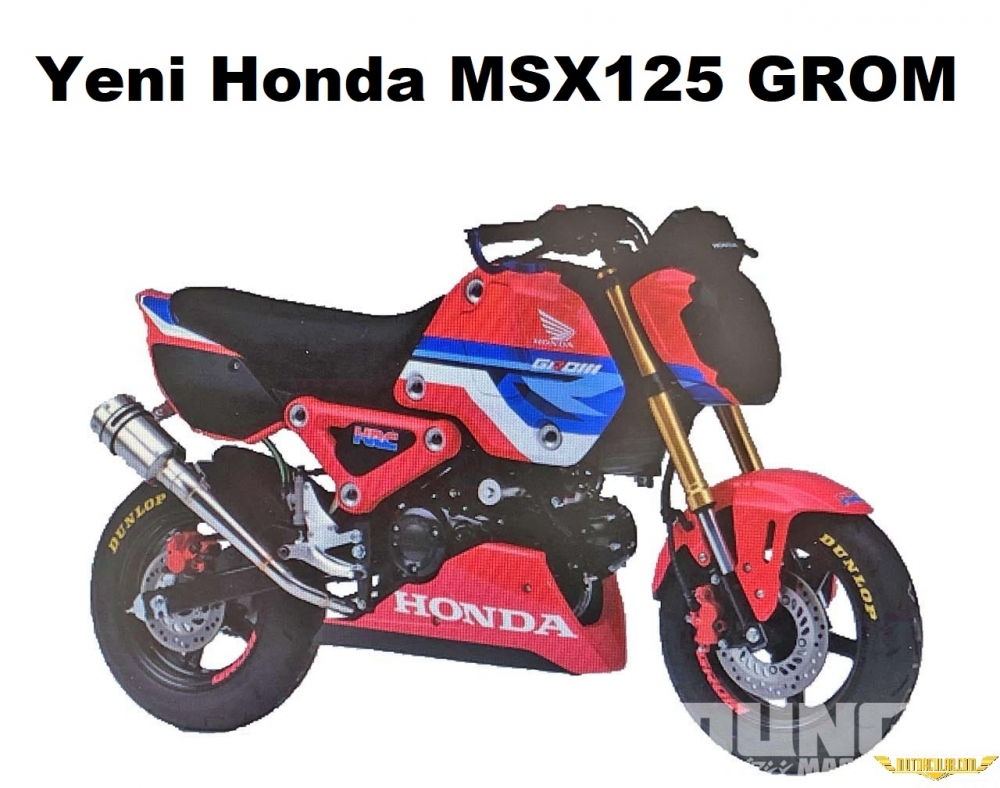Honda MSX125 ‘GROM' Yenileniyor