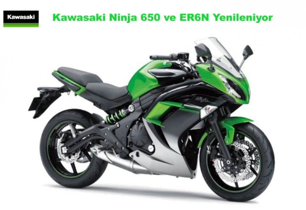 Kawasaki Ninja 650 ve ER6N Yenileniyor