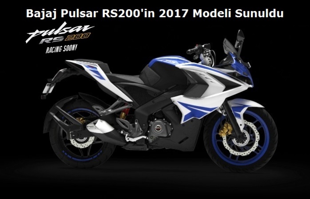 Bajaj Pulsar RS200'in 2017 Modeli Sunuldu