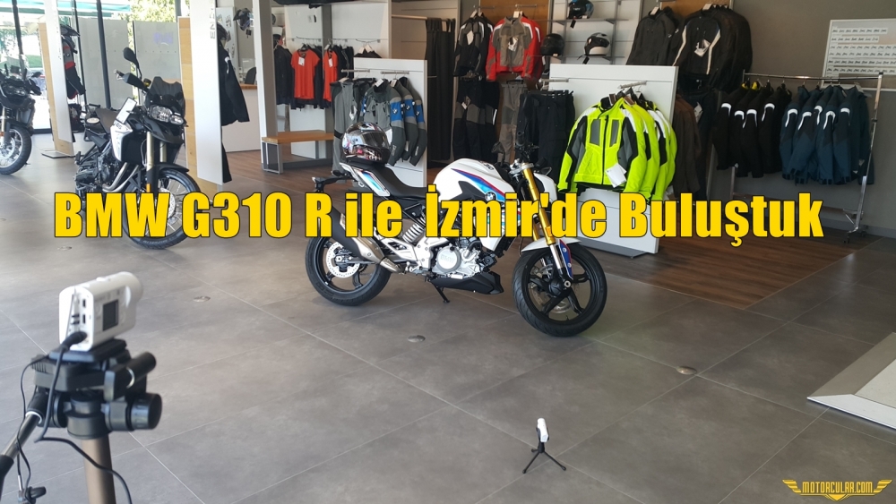 BMW G310 R ile  İzmir'de Buluştuk 