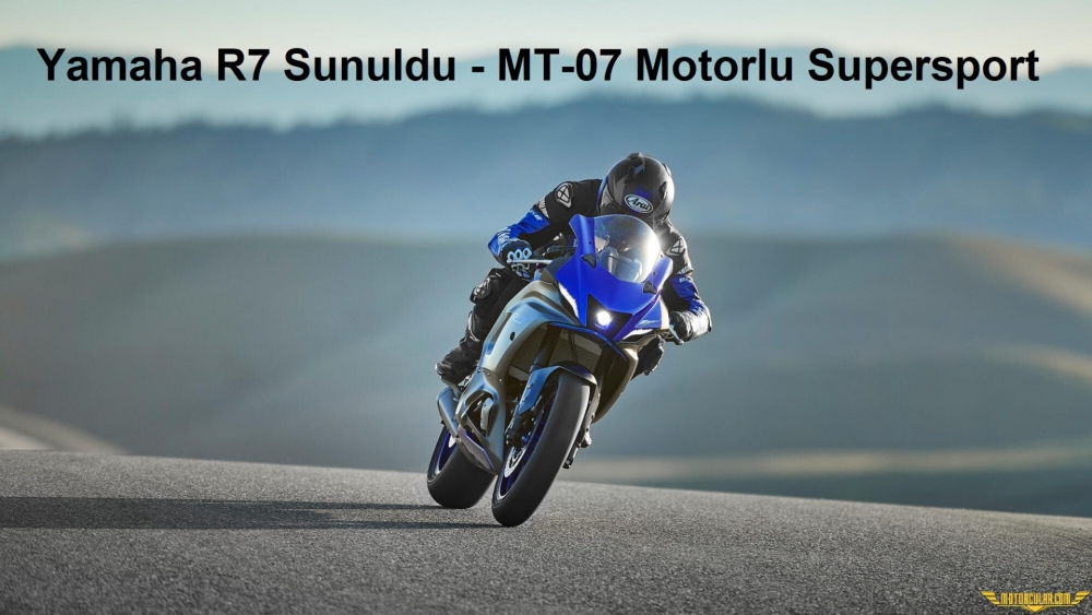 Yamaha R7 Sunuldu