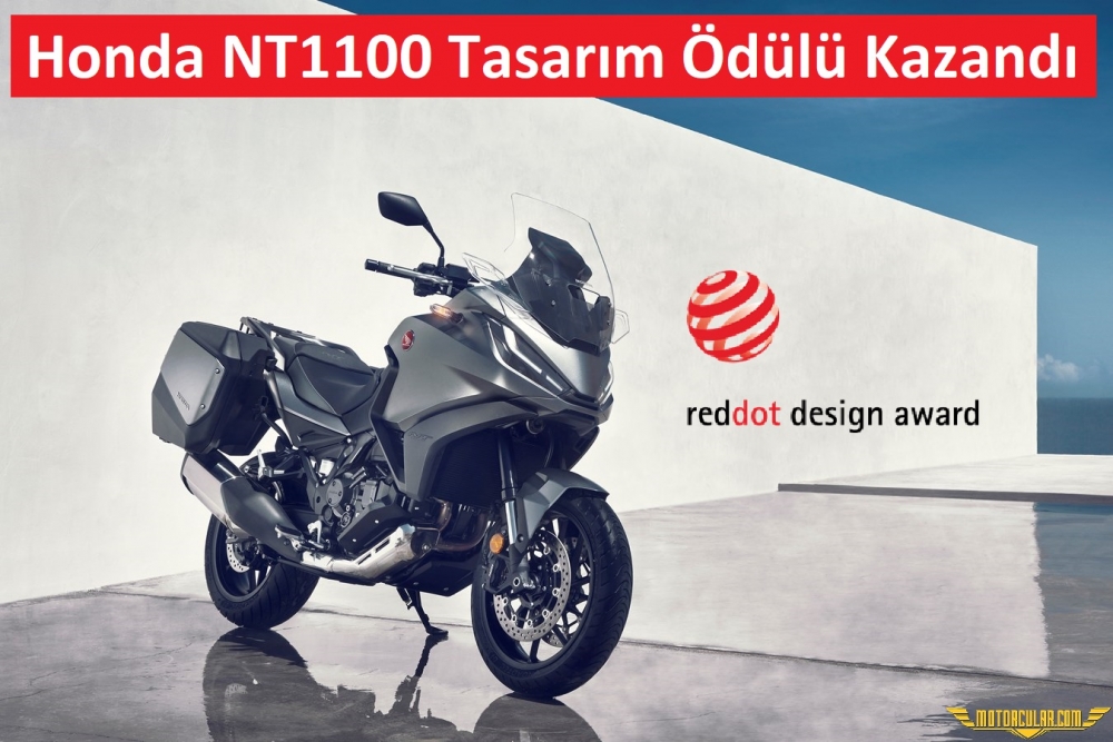 Honda NT1100 2022 Red Dot Tasarım Ödülünü Kazandı