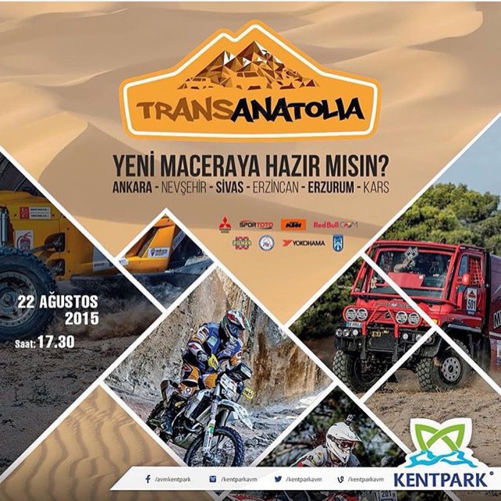 Transanatolia Yarın Saat 17.30'da Ankara Kentpark AVM'den Start Alıyor!