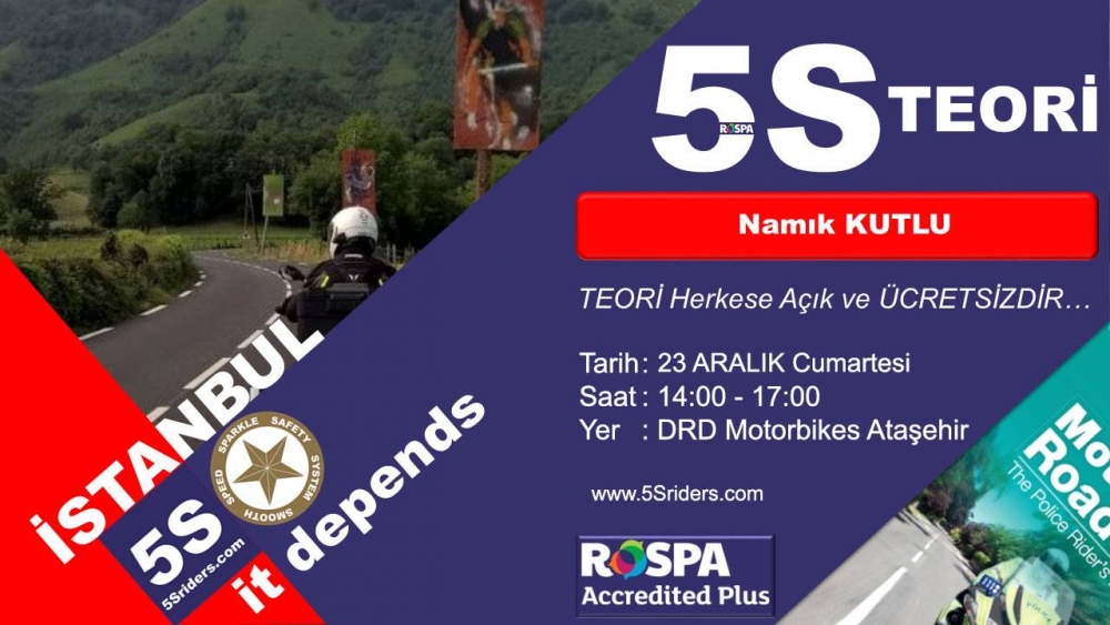 5Sriders Teori İstanbul 23 Aralık 2017