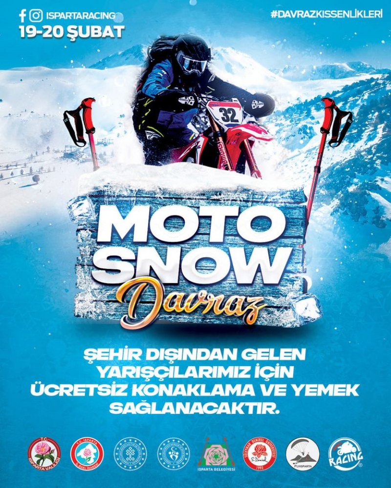 Davraz MotoSnow, 19-20 Şubat 2022 Isparta 