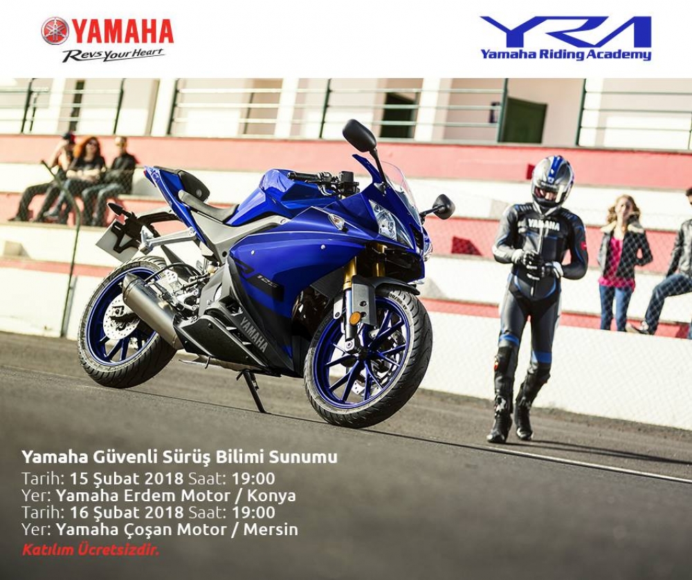 Yamaha Güvenli Sürüş Bilimi Sunumu - Konya