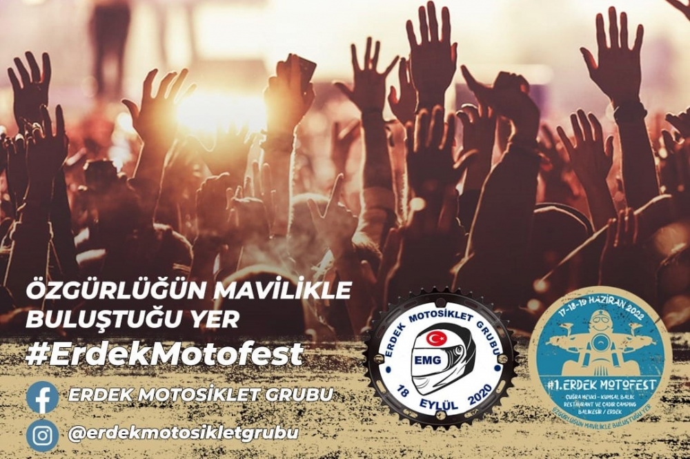 2.Erdek Motofest, 16-18 Haziran 2023 Erdek - BALIKESİR