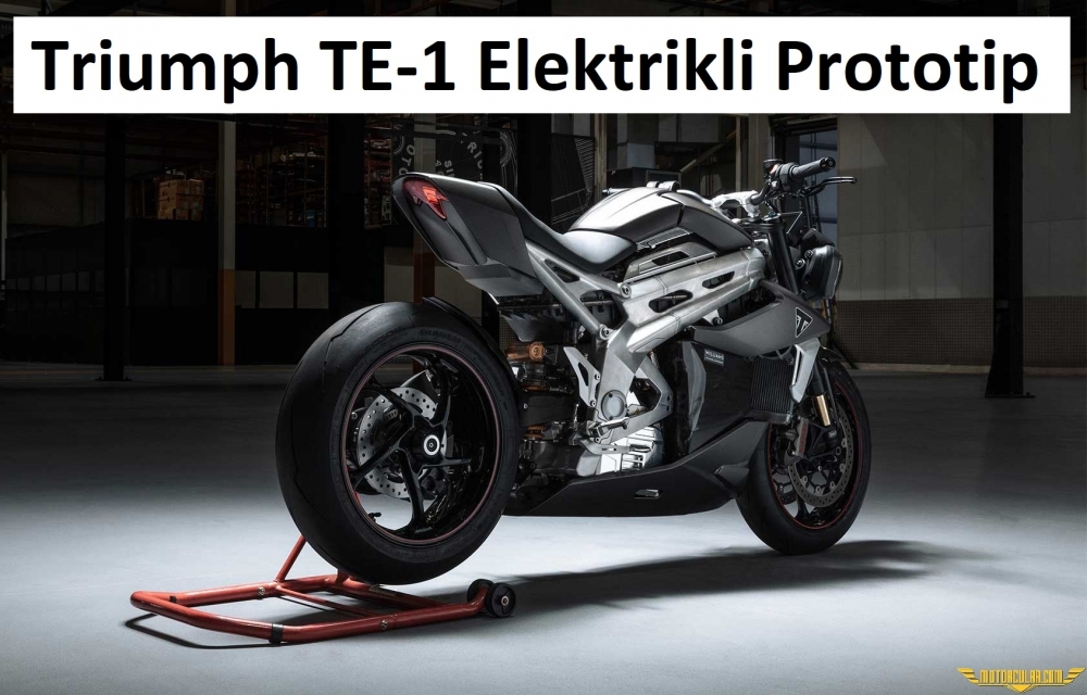 Triumph Elektrikli Prototip TE-1 Üzerinde Çalışıyor