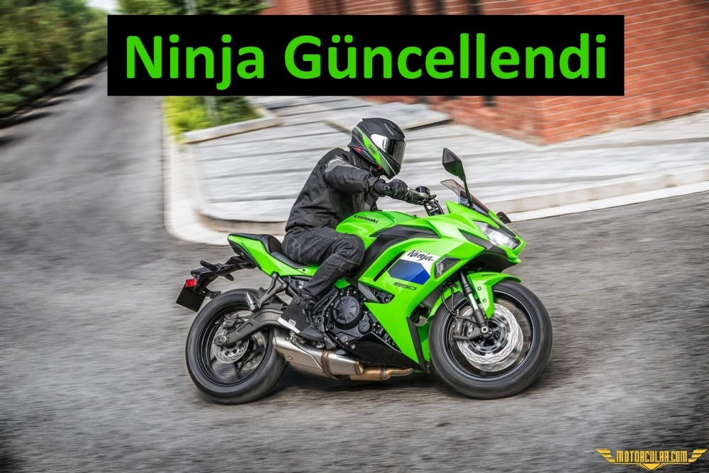 Kawasaki Ninja 650'yi Güncelledi