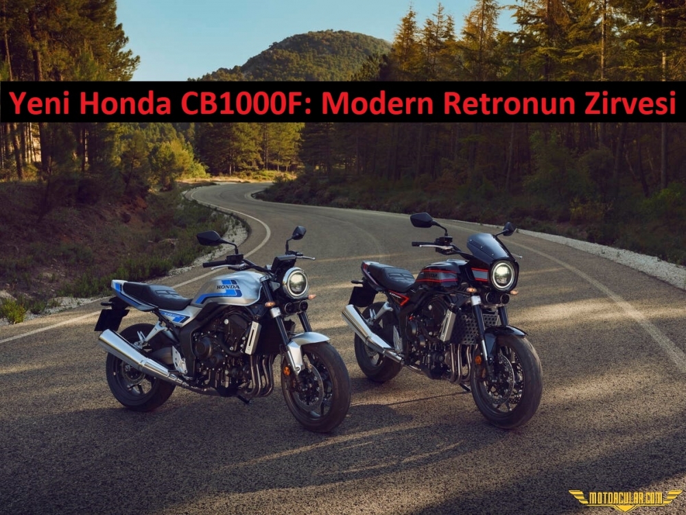 Honda, CB Serisini Retro Tarzlı CB1000F ile Genişletiyor