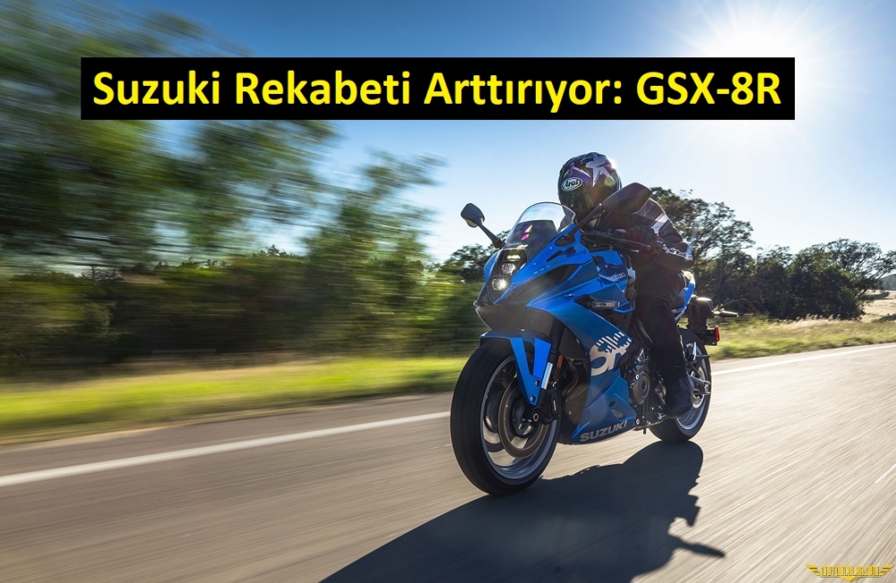 Suzuki GSX-8R Sunuldu