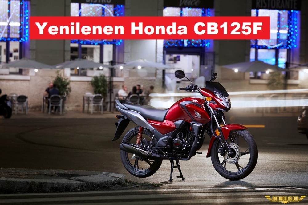 Honda CB125F Yenilendi