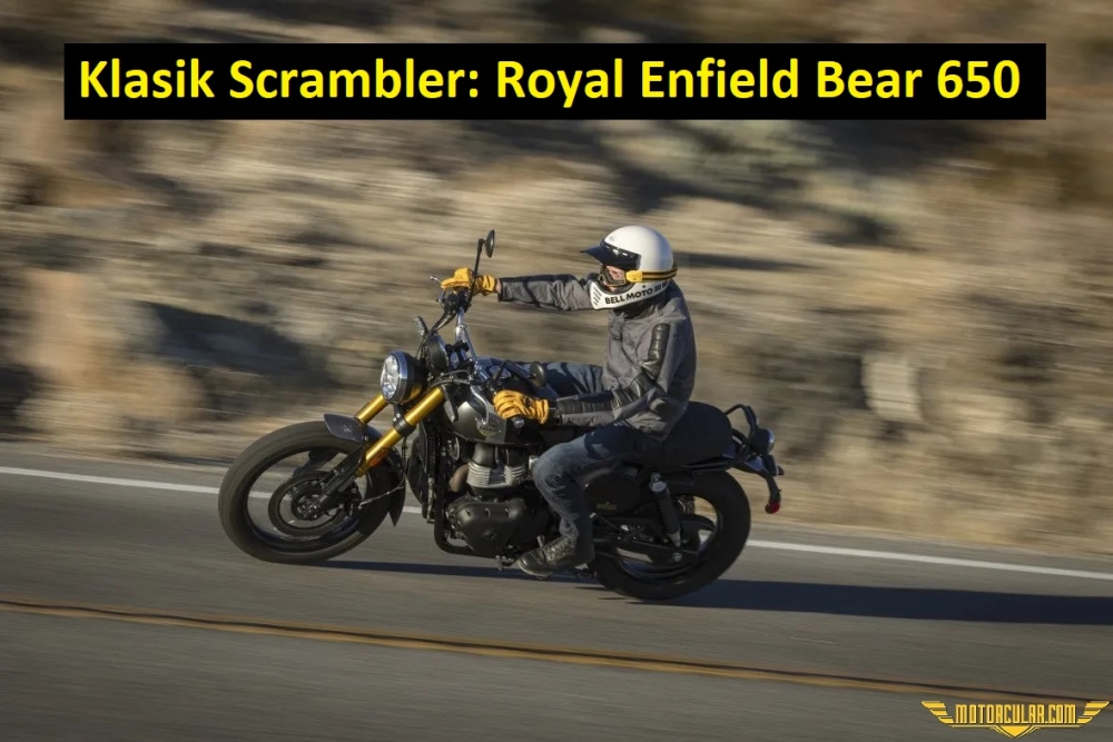 Klasik Scrambler: Yeni Royal Enfield Bear 650