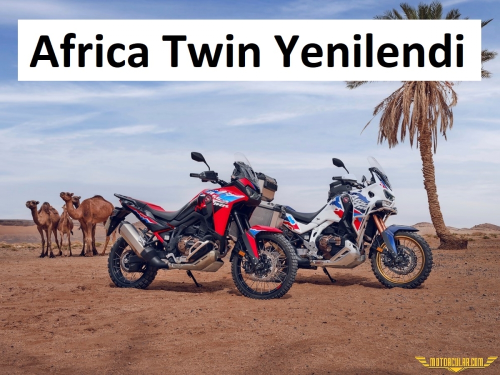 Honda Africa Twin Güncellendi: Beklenen Yenilikler Geldi