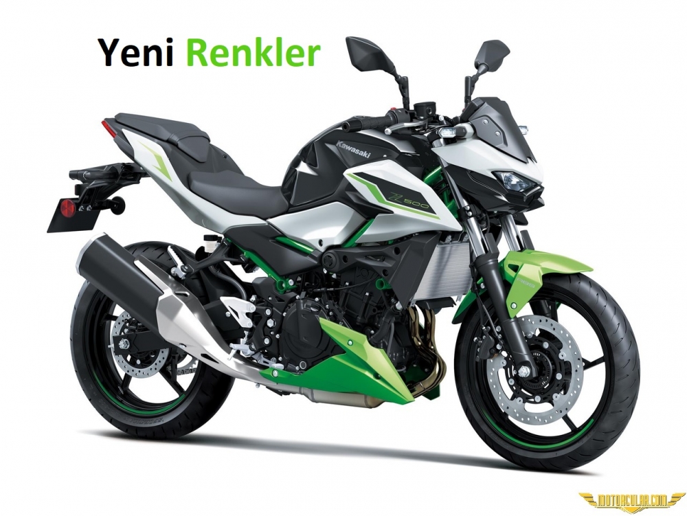 2027 Kawasaki Z1100, Versys 650, Vulcan S ve Z500 Yeni Renkleri
