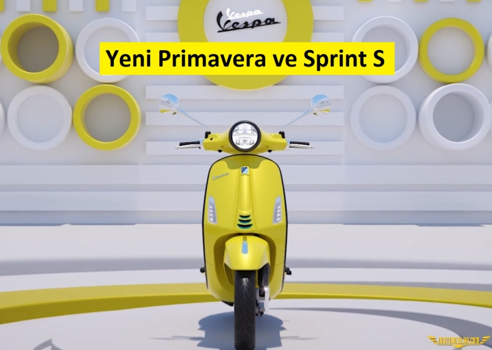 Vespa Primavera ve Sprint S Yenilendi